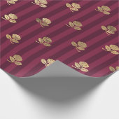 Parijs-Bourgogne-Roos Cadeaupapier (Hoek)