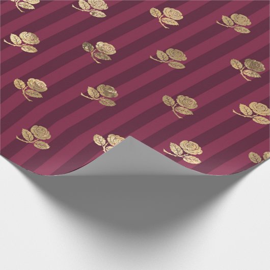  Parijs-Bourgogne-Roos Cadeaupapier (Hoek)