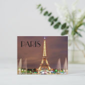 Parijs Briefkaart (Staand voorkant)