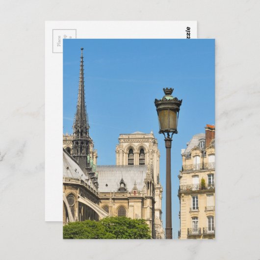 Parijs Briefkaart (Voorkant / Achterkant)