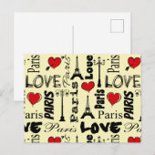 Parijs Briefkaart (Voorkant / Achterkant)