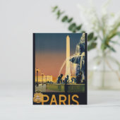 Parijs Briefkaart (Staand voorkant)