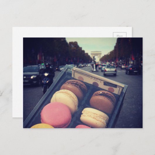 Parijs Briefkaart (Voorkant / Achterkant)