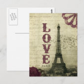  Parijs Briefkaart (Voorkant / Achterkant)