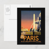  Parijs Briefkaart (Voorkant / Achterkant)