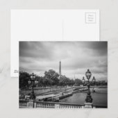 Parijs Briefkaart (Voorkant / Achterkant)