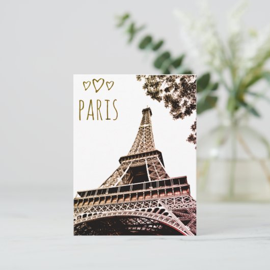 Parijs Briefkaart (Staand voorkant)