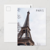 Parijs Briefkaart (Voorkant / Achterkant)