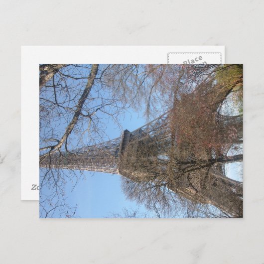 Parijs Briefkaart (Voorkant / Achterkant)