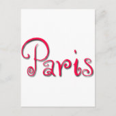 Parijs Briefkaart (Voorkant)