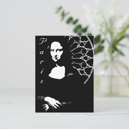 Parijs Briefkaart (Staand voorkant)