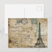  Parijs Briefkaart (Voorkant / Achterkant)