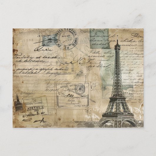  Parijs Briefkaart (Voorkant)