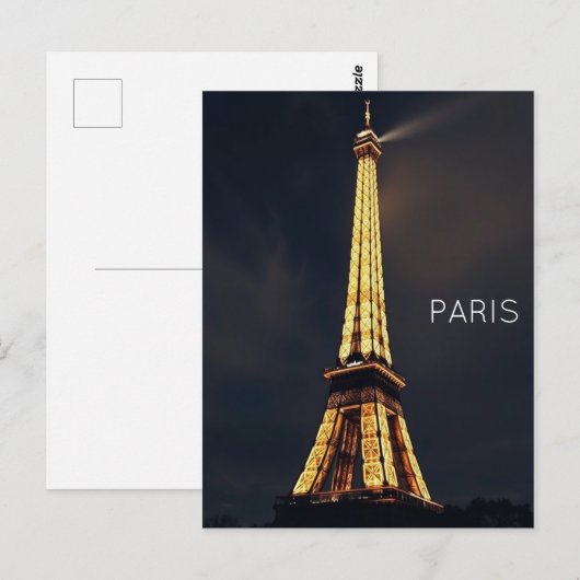 Parijs Briefkaart (Voorkant / Achterkant)