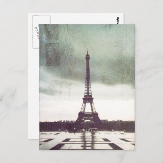 Parijs Briefkaart (Voorkant / Achterkant)