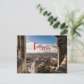 parijs briefkaart (Staand voorkant)