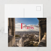 parijs briefkaart (Voorkant / Achterkant)