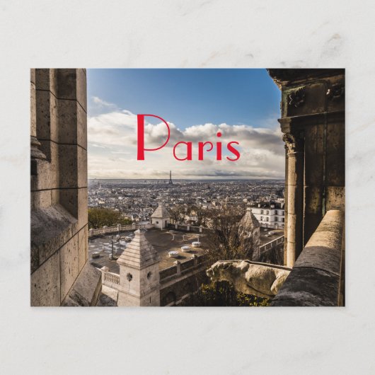 parijs briefkaart (Voorkant)