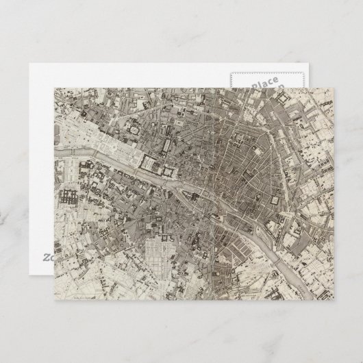 Parijs Briefkaart (Voorkant / Achterkant)