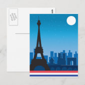 Parijs Briefkaart (Voorkant / Achterkant)