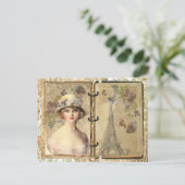  Parijs Briefkaart (Staand voorkant)