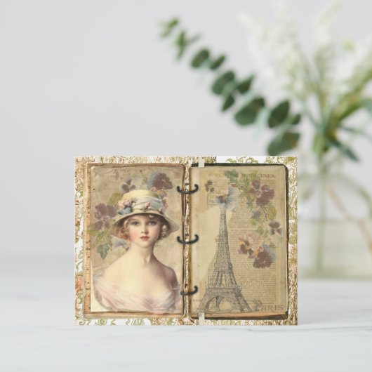  Parijs Briefkaart (Staand voorkant)