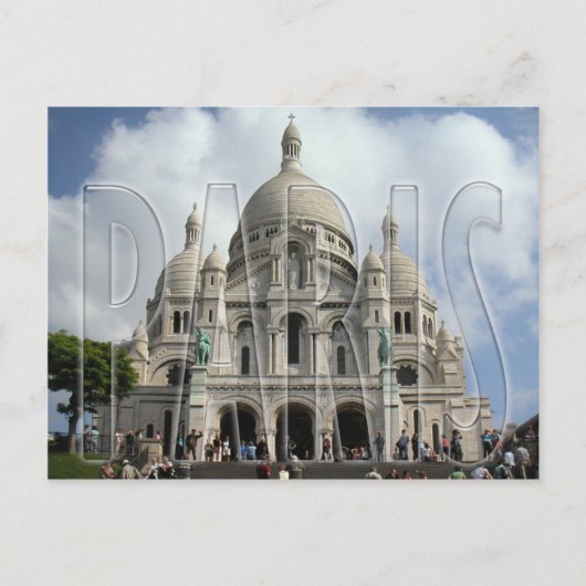 Parijs Briefkaart (Voorkant)