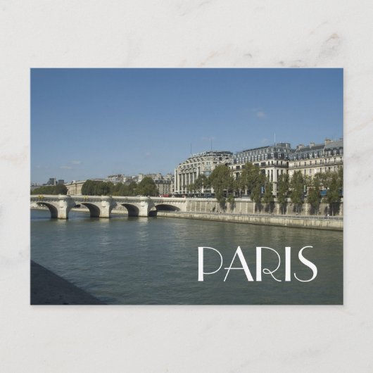Parijs Briefkaart (Voorkant)