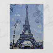 Parijs Briefkaart (Voorkant)