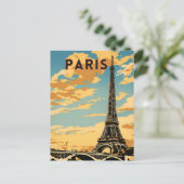 Parijs Briefkaart (Staand voorkant)