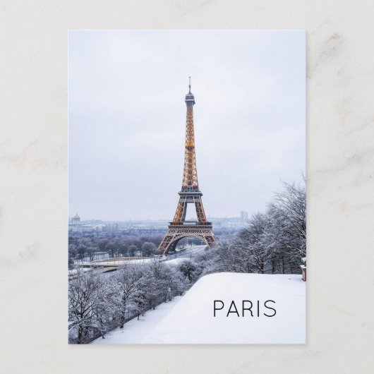 Parijs Briefkaart (Voorkant)