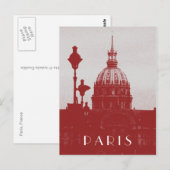 Parijs Briefkaart (Voorkant / Achterkant)