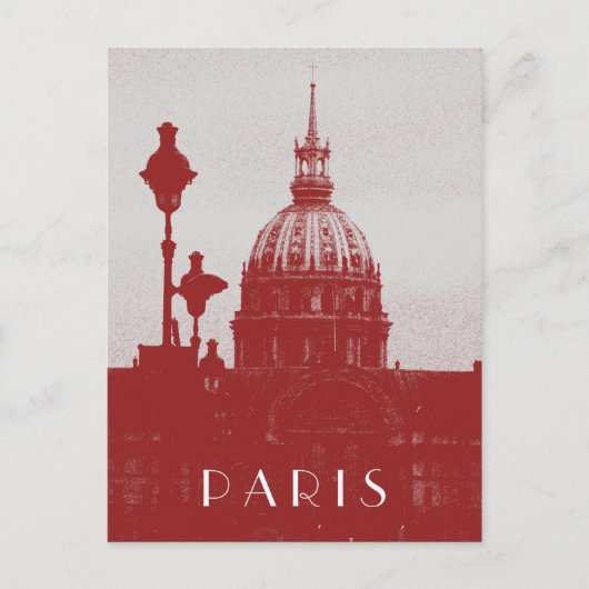 Parijs Briefkaart (Voorkant)