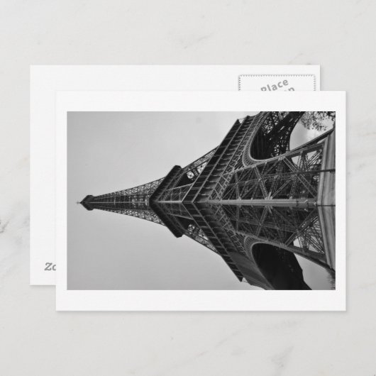 Parijs Briefkaart (Voorkant / Achterkant)