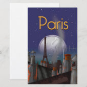 Parijs Briefpapier (Voorkant / Achterkant)