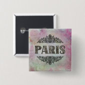 Parijs Button (Voorkant /achterkant)