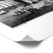 Parijs c. 1835 - Notre Dame Poster (Hoek)