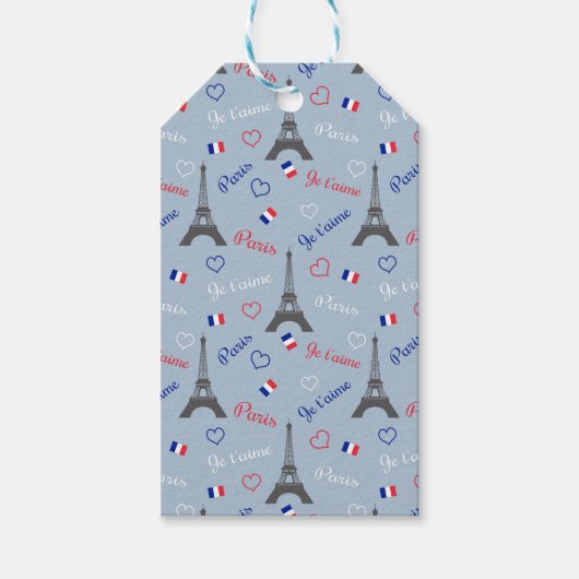 Parijs Cadeaulabel (Voorkant)