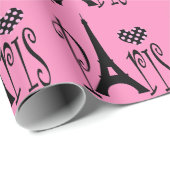 Parijs Cadeaupapier (Rol Hoek)