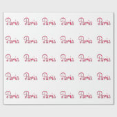 Parijs Cadeaupapier (Vlak)