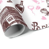 Parijs Cadeaupapier (Rol Hoek)