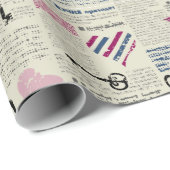 Parijs Cadeaupapier (Rol Hoek)