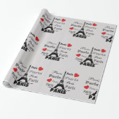 Parijs Cadeaupapier (Uitgerold)