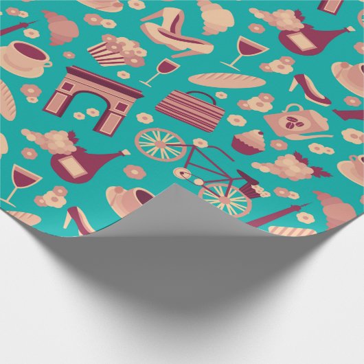 Parijs Cadeaupapier (Hoek)