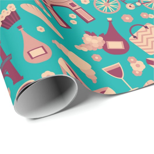 Parijs Cadeaupapier (Rol Hoek)