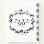 Parijs Cafe Notitieboek (Achterkant)