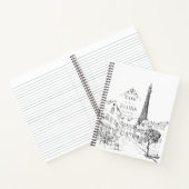 Parijs Cafe Notitieboek (Binnen)