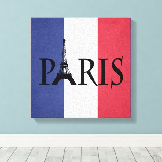 Parijs Canvas Afdruk (Insitu (Houten vloer))