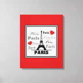 Parijs Canvas Afdruk (Voorkant)