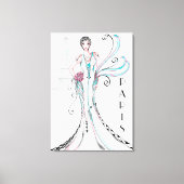 Parijs Canvas Afdruk (Voorkant)